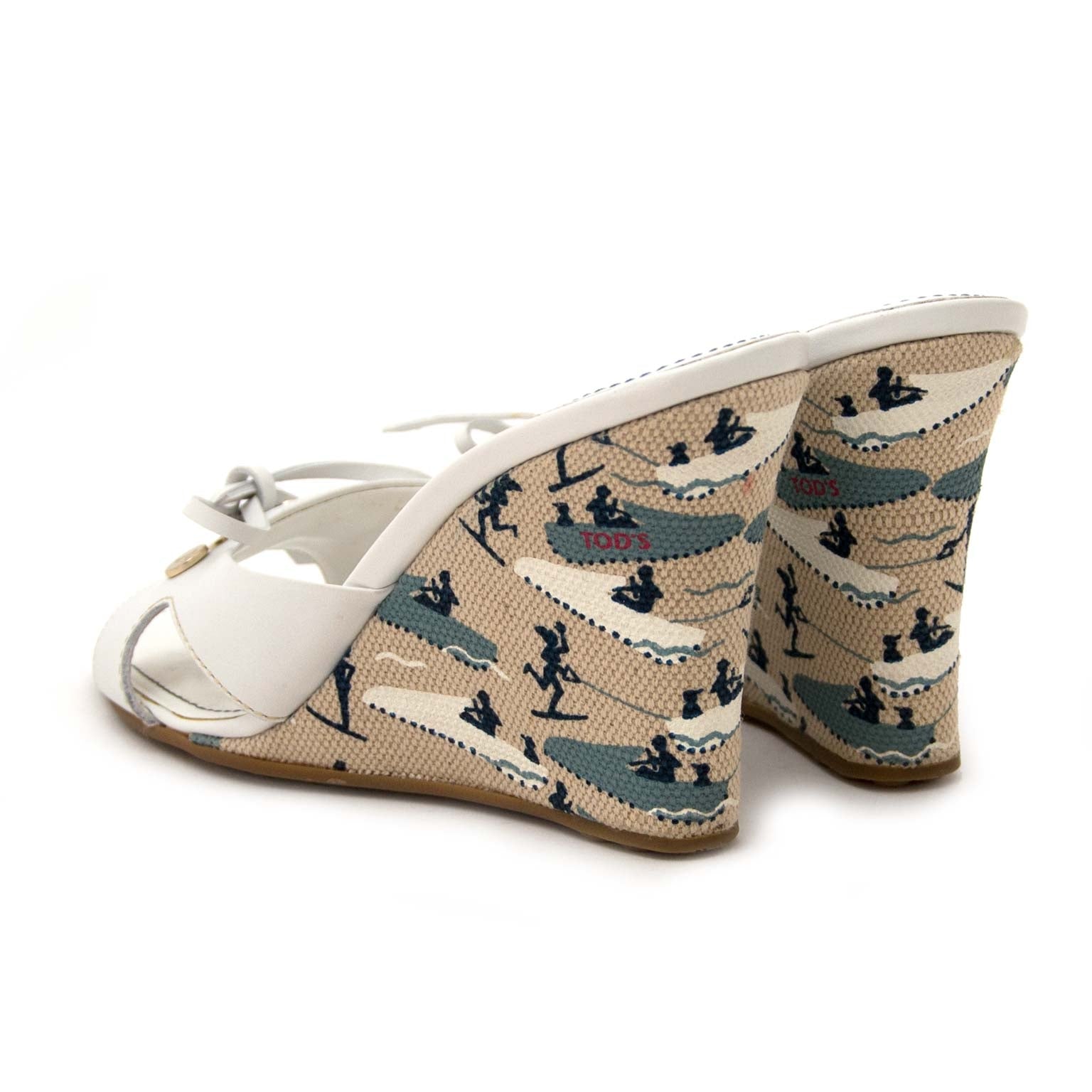 shop safe and secure online at labellov.com for the best price tods sandal wedges
