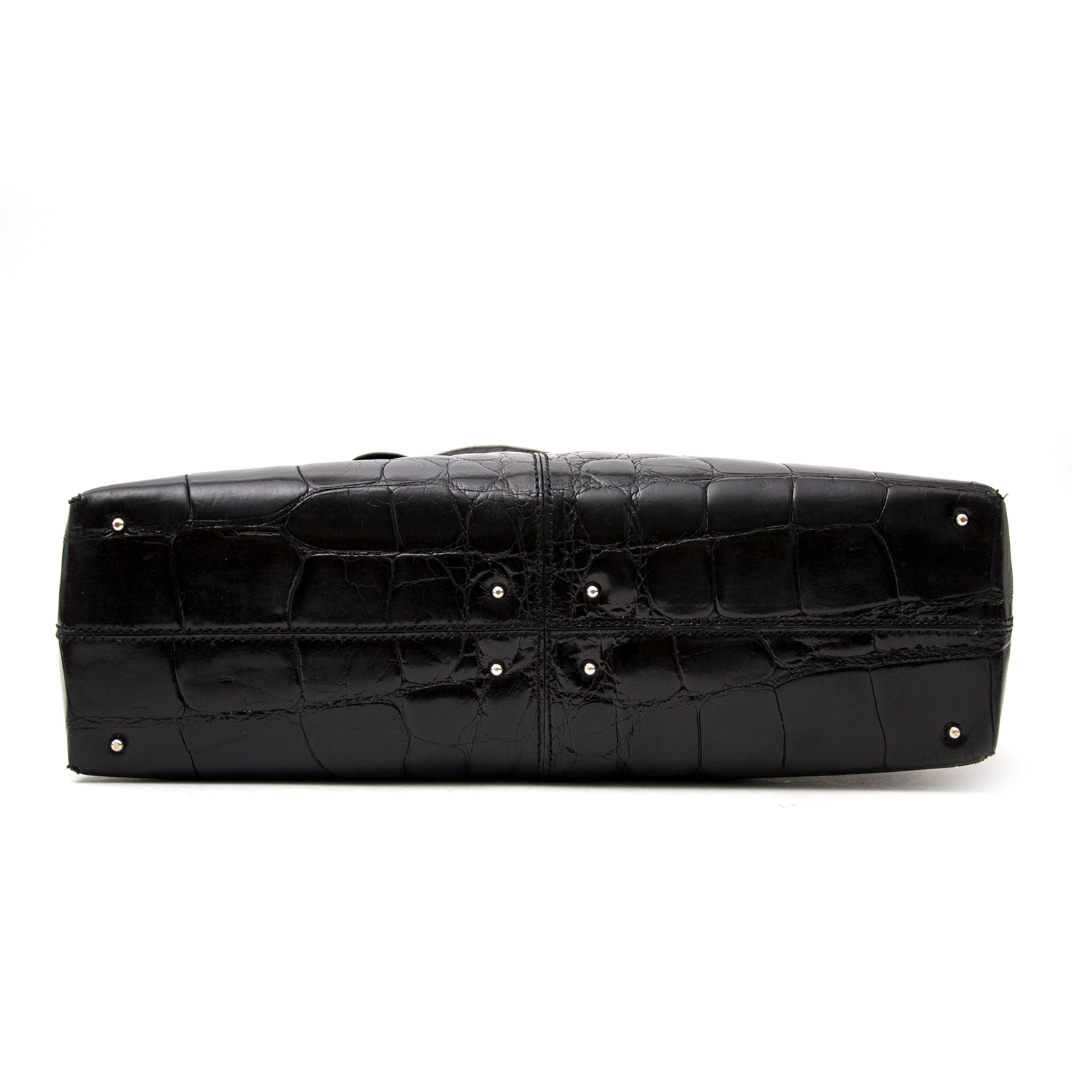 Tod's Black Alligator D-styling Bag now available without risk on www.labellov.com at the best price in 2017