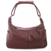 Tod's Dark Red Shoulder Bag for sale at Labellov secondhand luxury in Antwerp