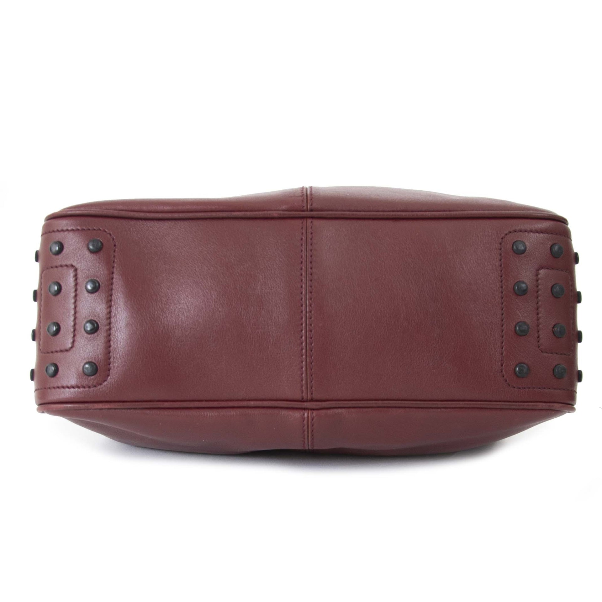 Tod's Dark Red Shoulder Bag te koop