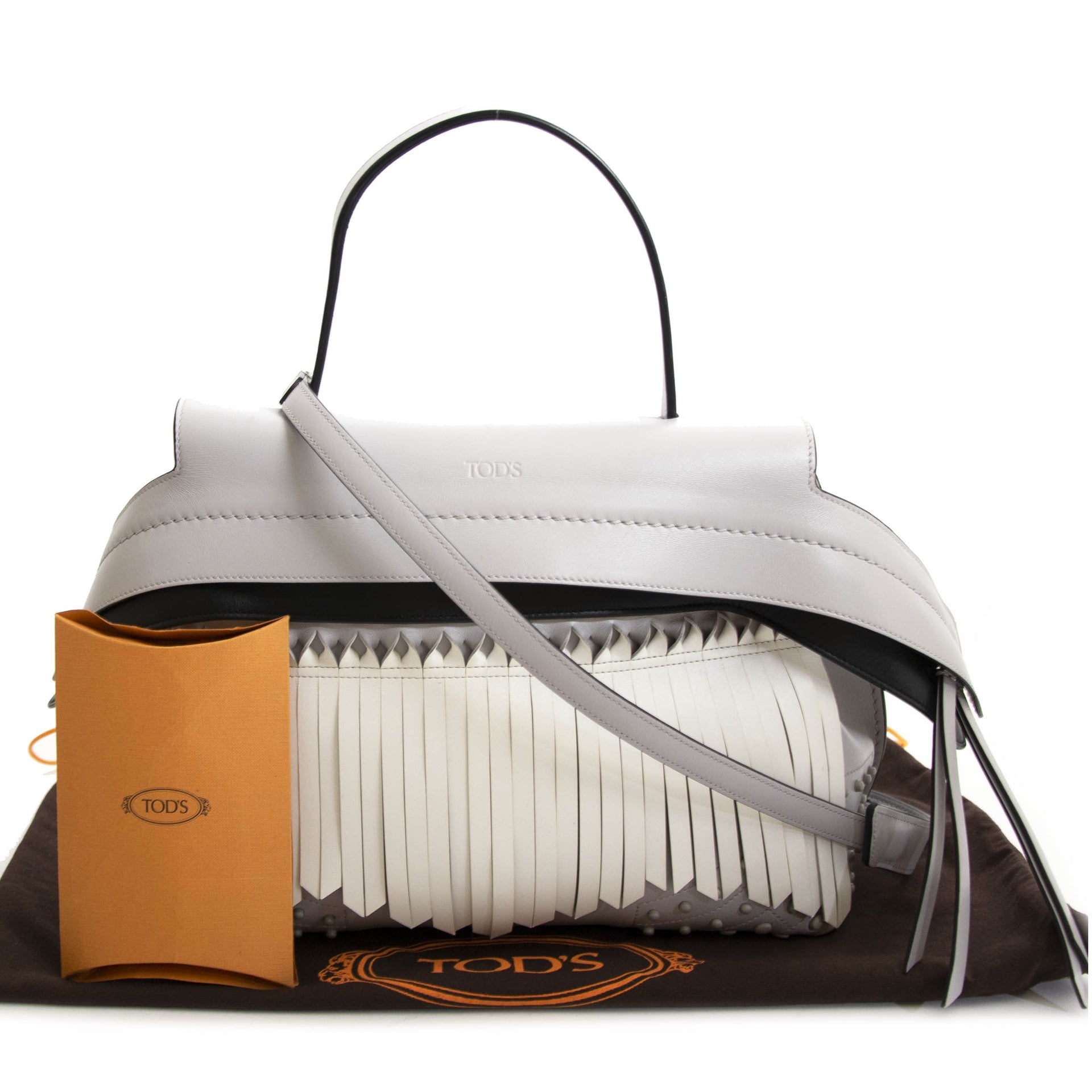 Tod's Wave Bag Monospalla Piccola Grey kopen