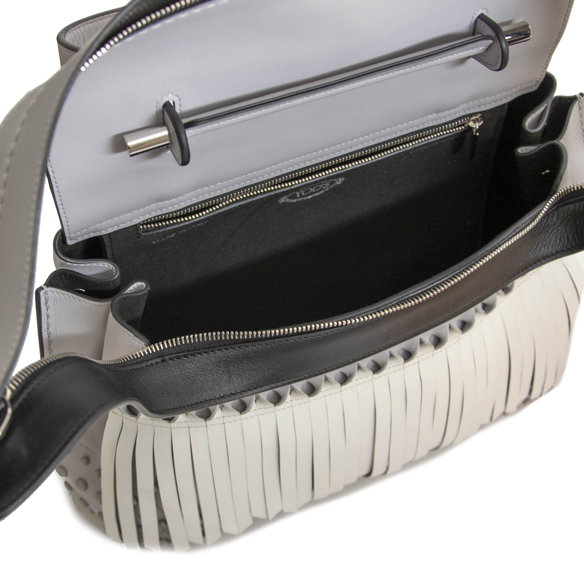 Tod's Wave Bag Monospalla Piccola Grey