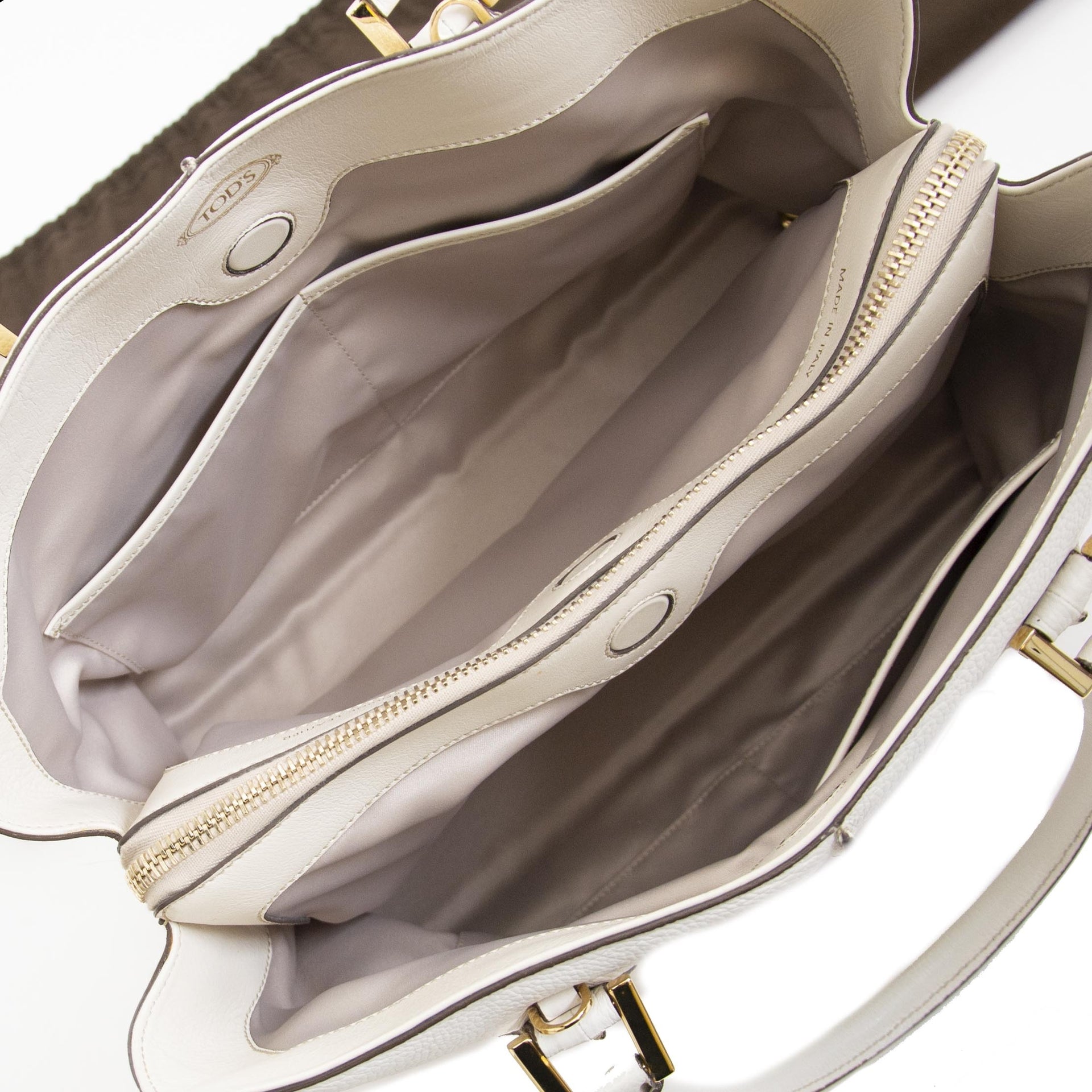 Tod's D-styling moyen sac à vendre seconde-à-main à labellov vintage webshop de mode belgique