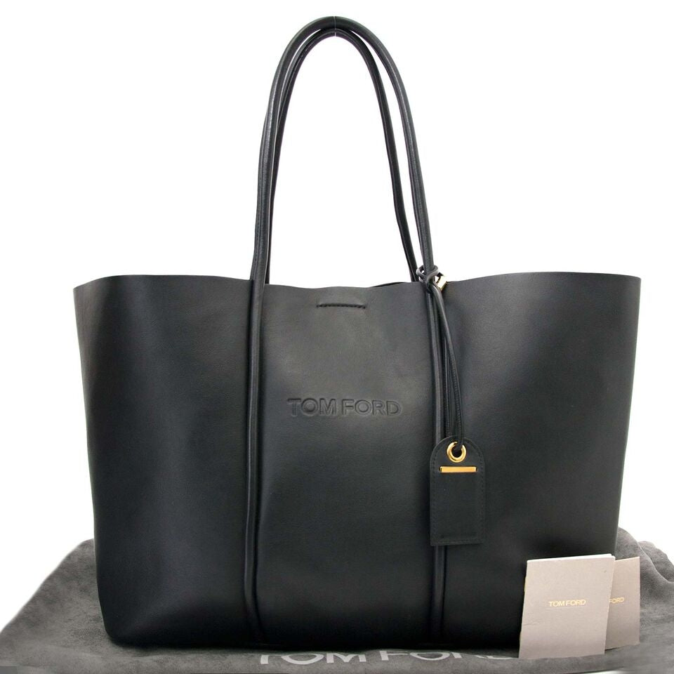 achetez en ligne Tom Ford Calfskin Tubo Horizontal Tote Bag à un bon prix chez Labellov à Anvers, Belgique