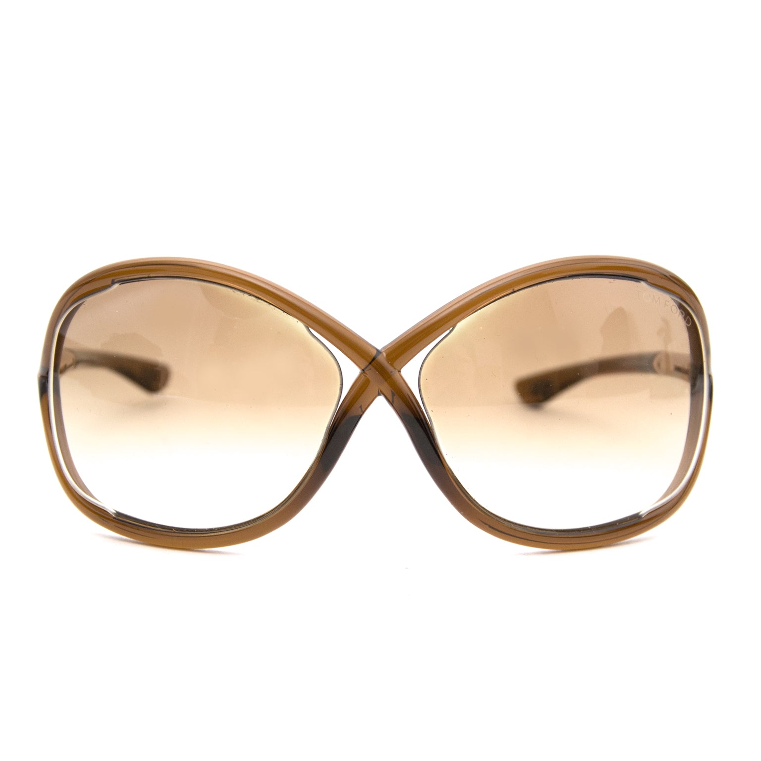 comme neuf lunettes Tom Ford Black Whitney Sunglasses