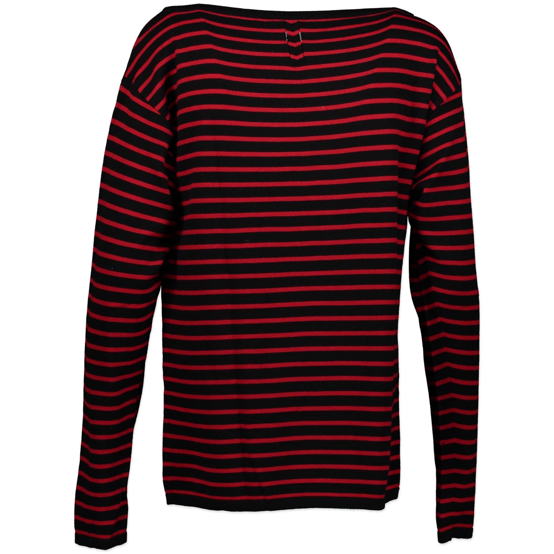 YSL wool striped top authentic secondhand at labellov vintage webshop.