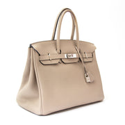 Buy Hermes Birkin Gris Tourterelle online at Labellov. VIntage Luxury 100% authentic and safe and secure payment. Online