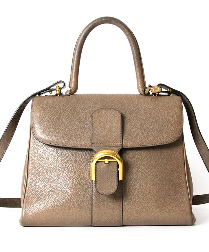 shop safe and secure secondhand luxury brand Delvaux it bag Brillant worldwide shipping
