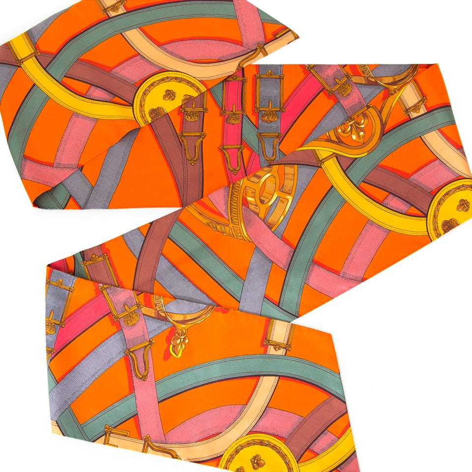 Hermes Maxi Twilly Cavalcadour as new worldwide shipping luxury secondhand