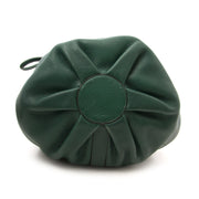 Vintage Delvaux Rose Des Vents Shoulder Gathered Bucket Bag Green is a great bag, beautiful color, pure luxury.