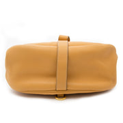 Delvaux Pm Ocher backpack crossbody bag now online at labellov.com