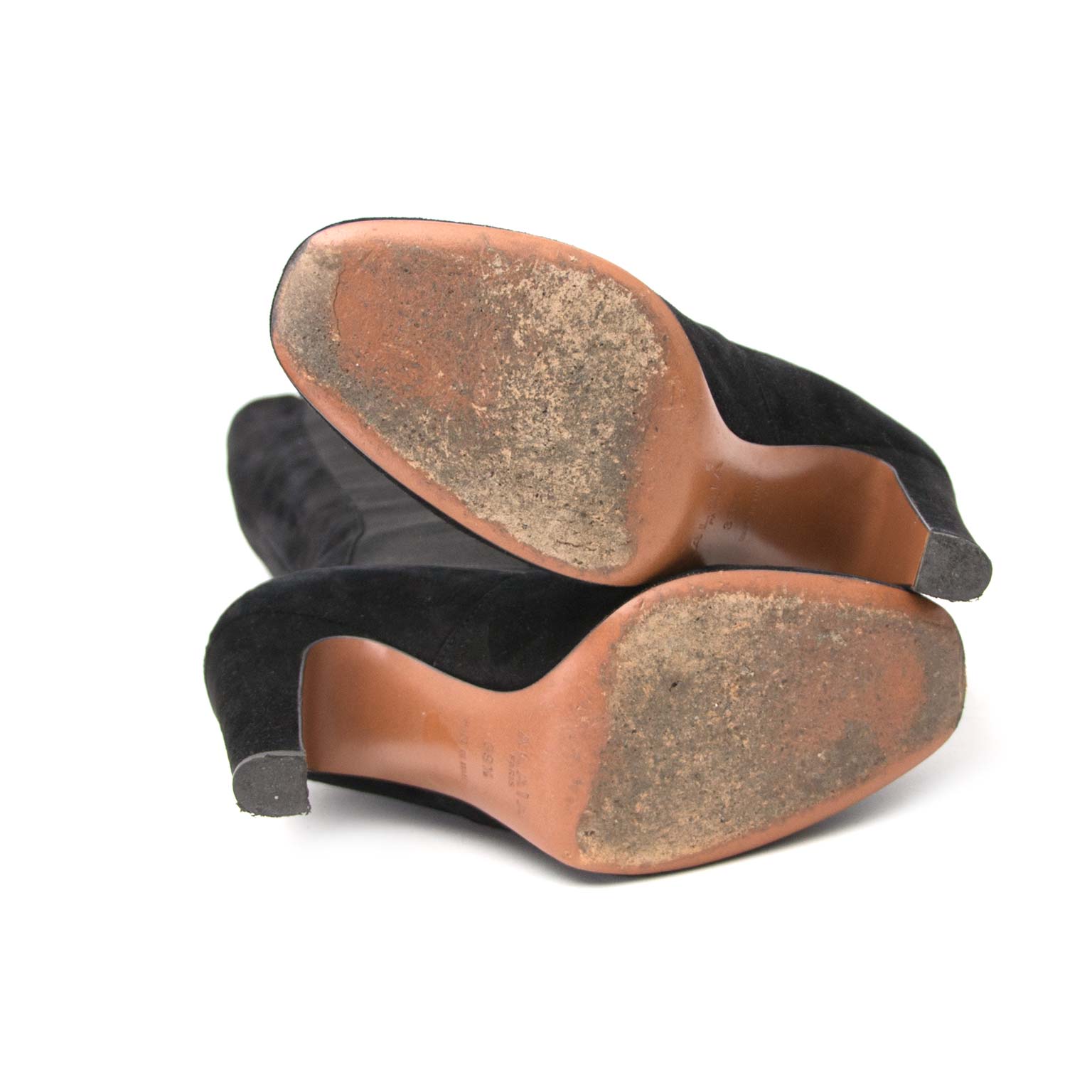 Alaïa Paris Suede and Elastic Boots