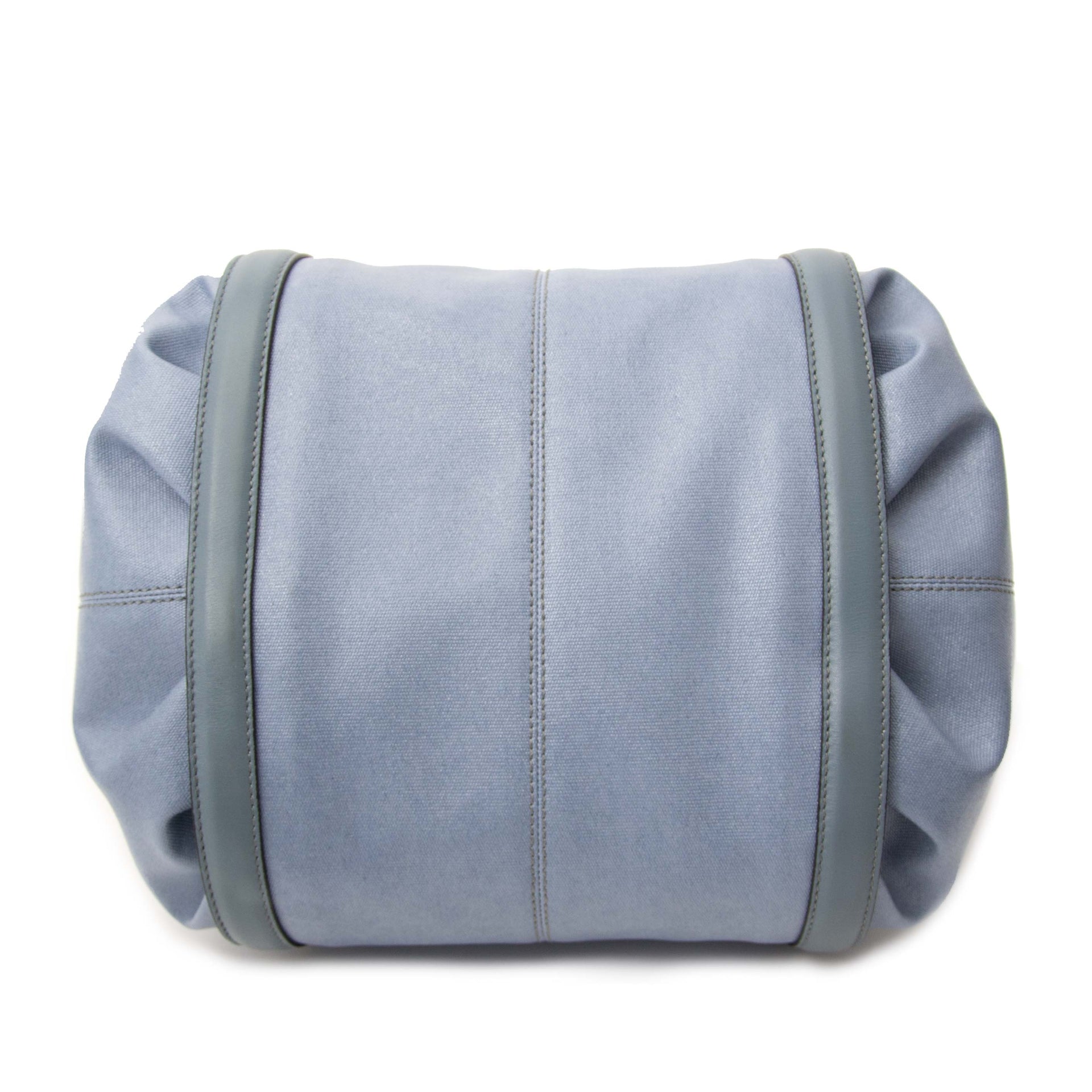 Acheter secur en ligne votre sac Tod's Blue Canvas Bag pour le meilleur prix