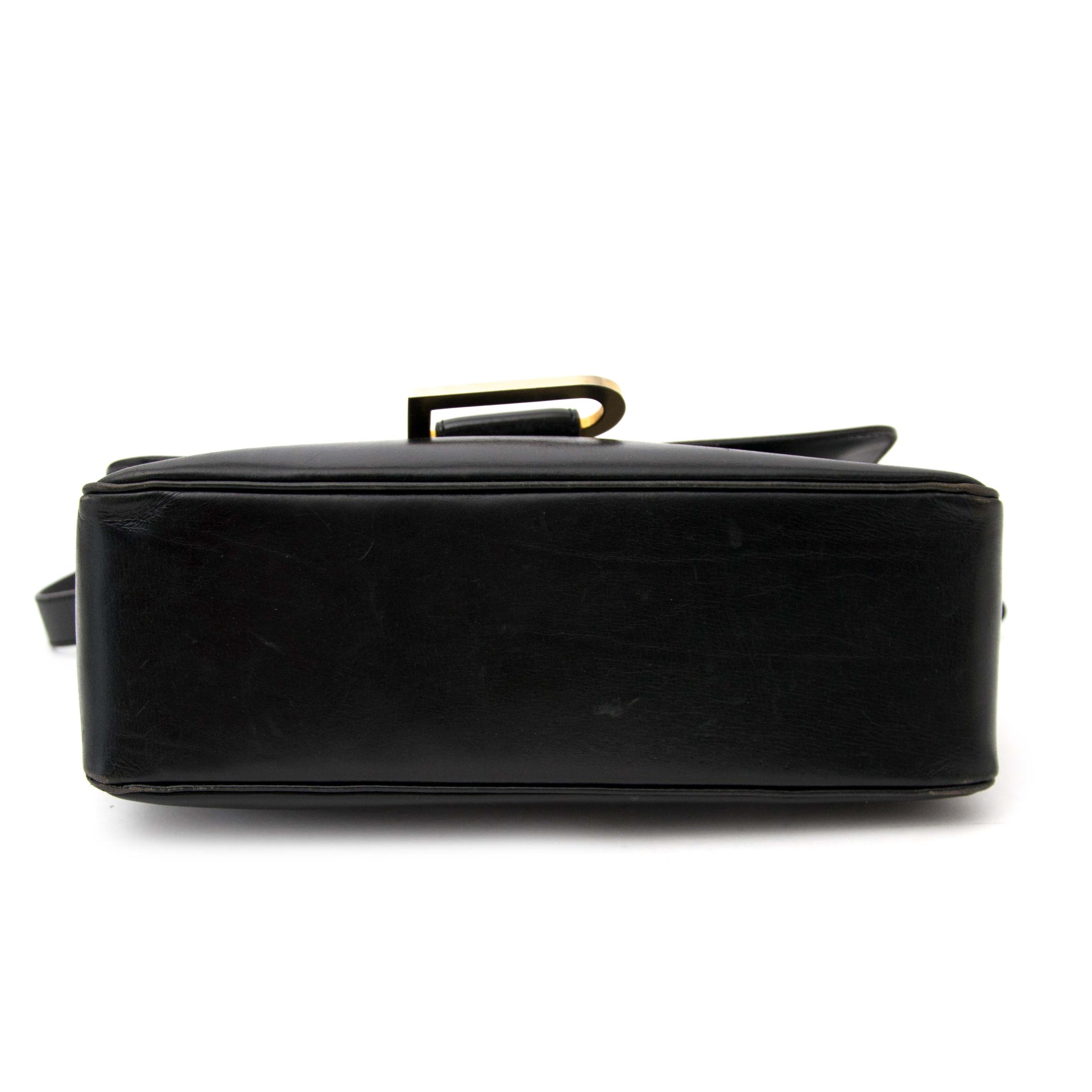 Authentique Delvaux d'occasion noir Labellov