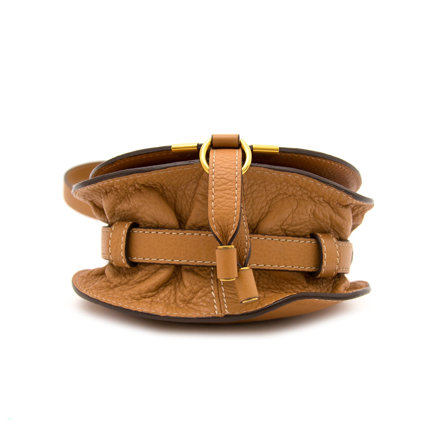 Shop Chloé Camel Marcie Small Leather Bag at the right price at Labellov.com