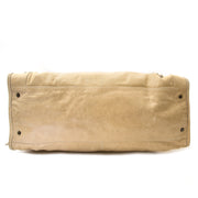 Balenciaga Beige Leather Weekender Bag te koop bij Labellov