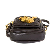 Miu Miu Dark Brown Mini Shoulder Bag now for sale at labellov vintage fashion webshop belgium