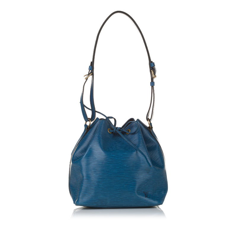 Louis Vuitton Blauwe Epi Petit Noe