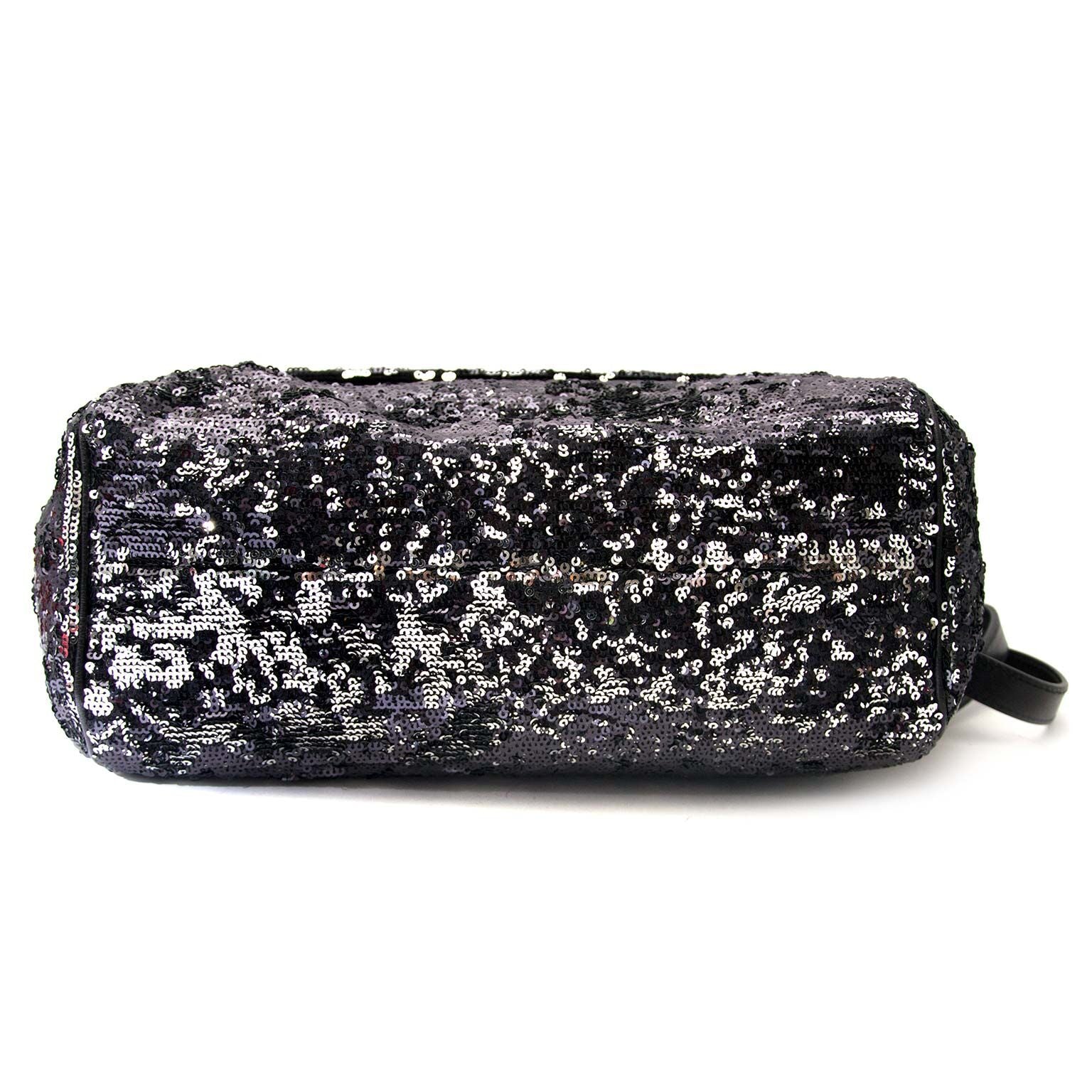 luxe tweedehands sequin D&G bag