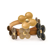Louis Vuitton Lexington Cognac Leather Floral Fleurs Vernis Bracelet Buy authentic designer LV secondhand bracelet at Labellov at the best price. Safe and secure shopping. Koop tweedehands authentieke Louis Vuitton armband bij designer webwinkel labellov.