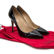 Valentino Pointed-Toe Patent Leather Pumps - size 37.5