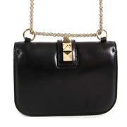Valentino Small Lock Black Chain Bag te koop aan de beste prijs bij Labellov