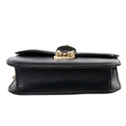 Valentino Small Lock Black Chain Bag