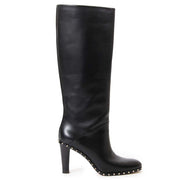 valentino black rockstud boots now for sale at labellov vintage fashion webshop belgium