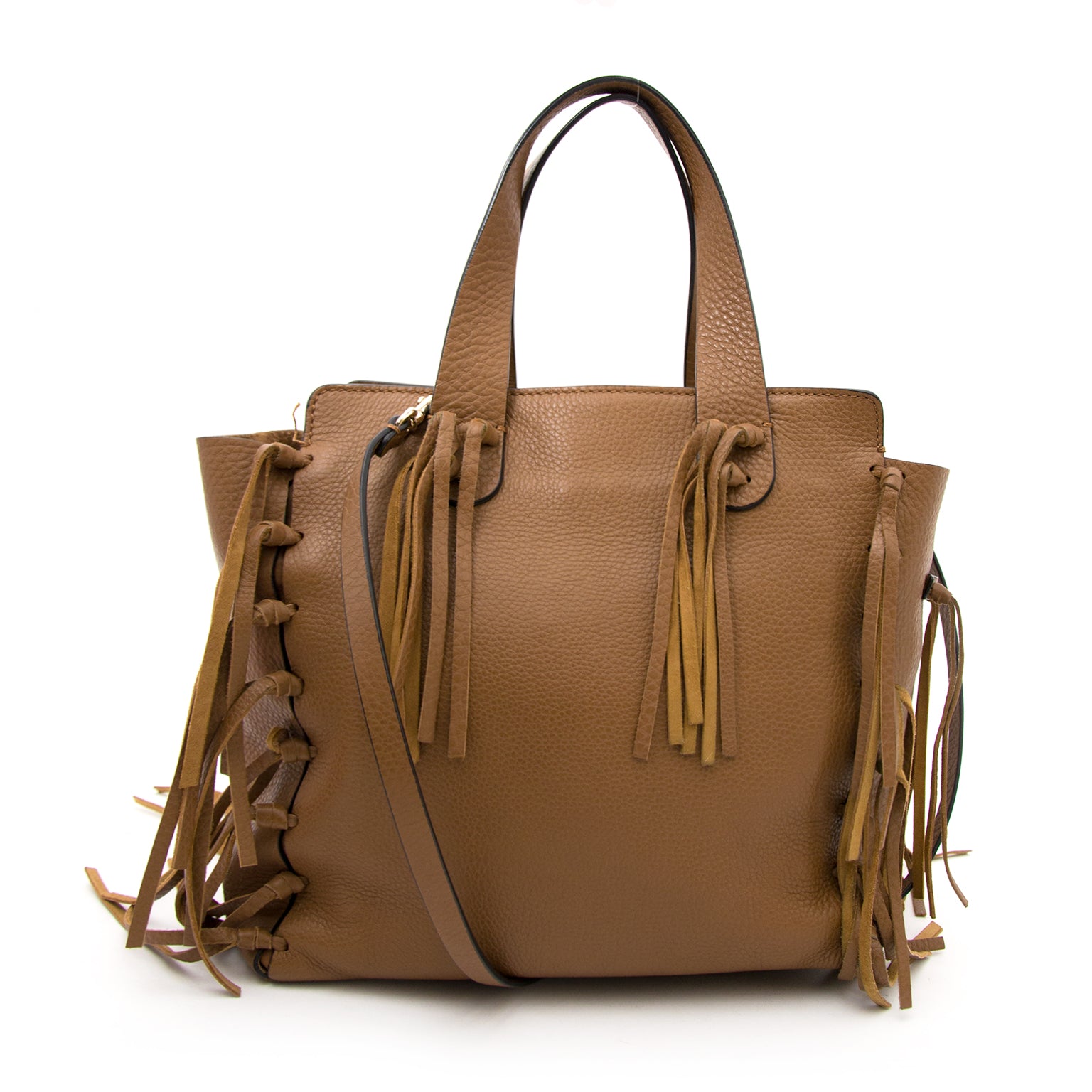 Valentino C-Rockee Fringe Bag