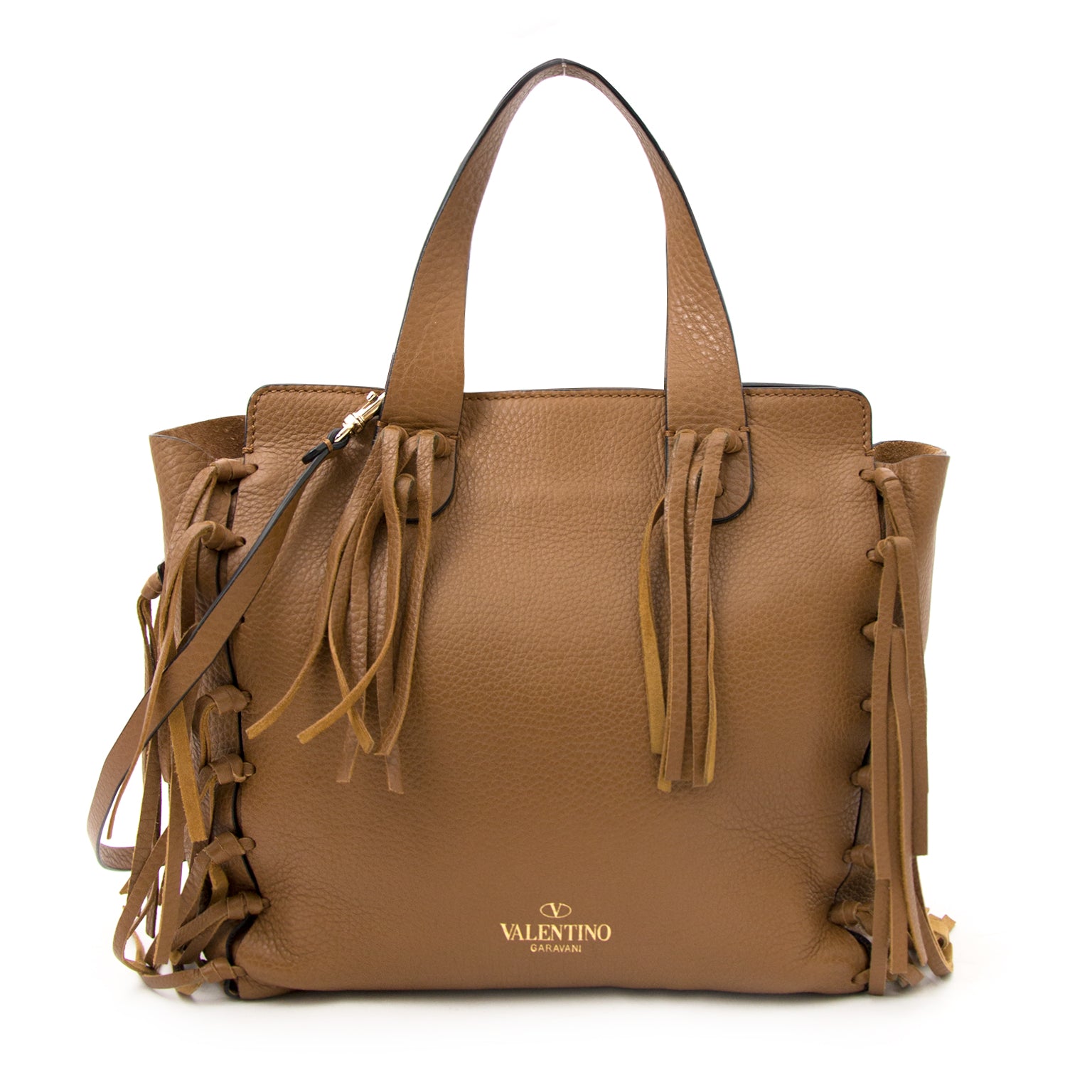 Valentino C-Rockee Fringe Bag