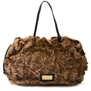 Acheter votre sac Valentino Taupe Leather Floral Rosette Bag pour le meilleur prix chez labellov
