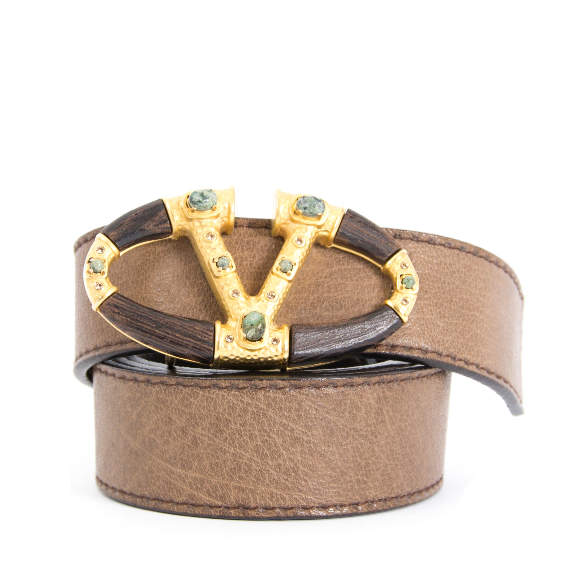Looking for a secondhand Valentino Brown Leather Belt - size 85?