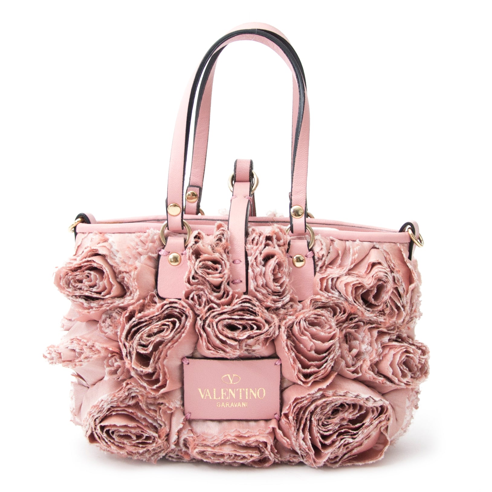 Valentino Mini Pink Rosette Shoulder Bag online aan de beste prijs