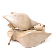 shop safe online Valentino Patent Nude Bow - eu 40