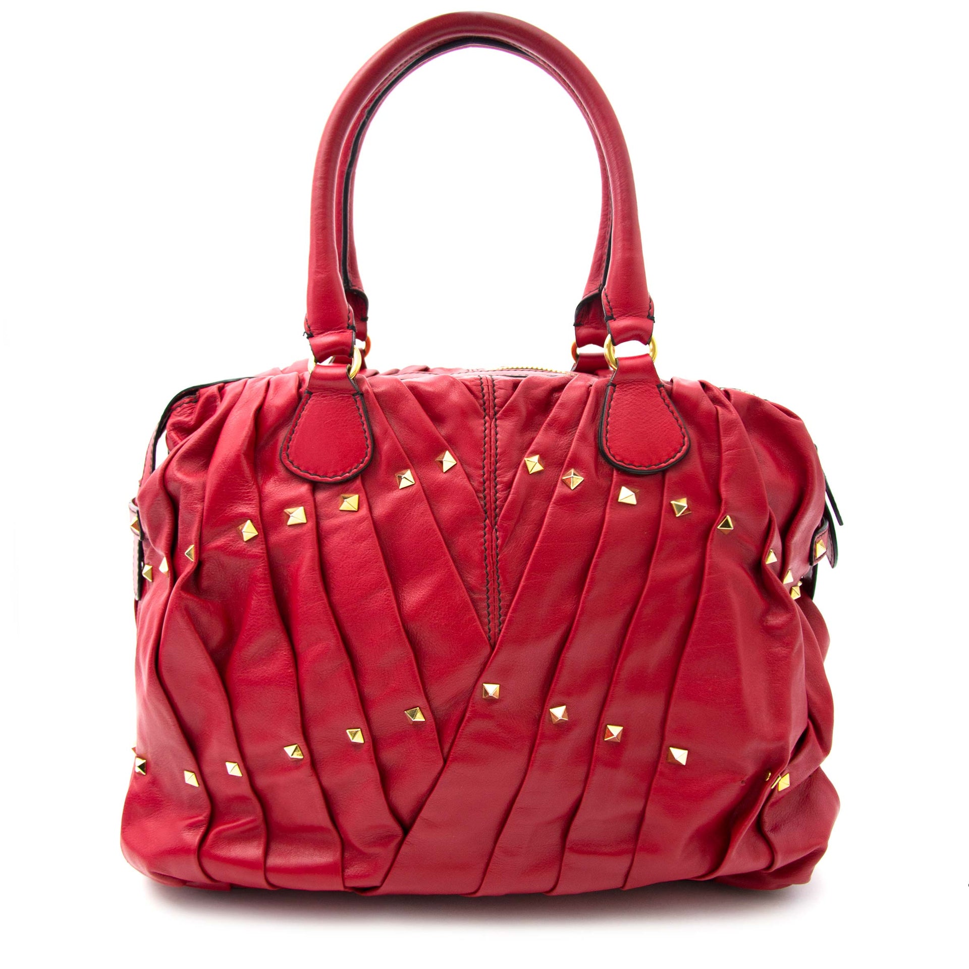 Bent u op zoek naar een originele Valentino Red Maison Tote Bag ?