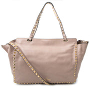 acheter en linge pour le meilleur prix Valentino Rockstud Medium Blush Tote Bag