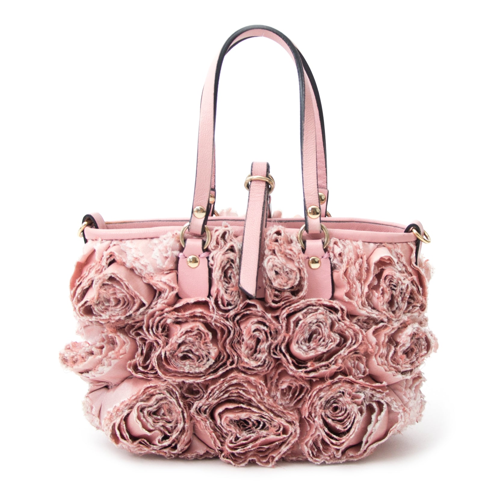 acheter en lign epour le meilleur prix Valentino Mini Pink Rosette Shoulder Bag