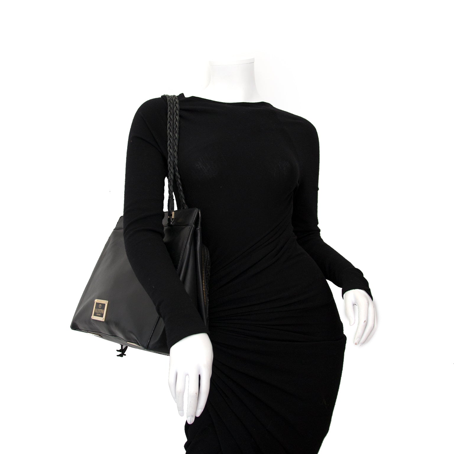 Bent u opzoek naar een Valentino Black Lace Flower Bag?