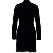 Red Valentino Velvet Longsleeve Bodycon Dress - Size L