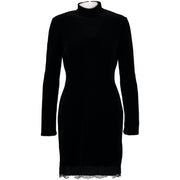 Red Valentino Velvet Longsleeve Bodycon Dress - Size L