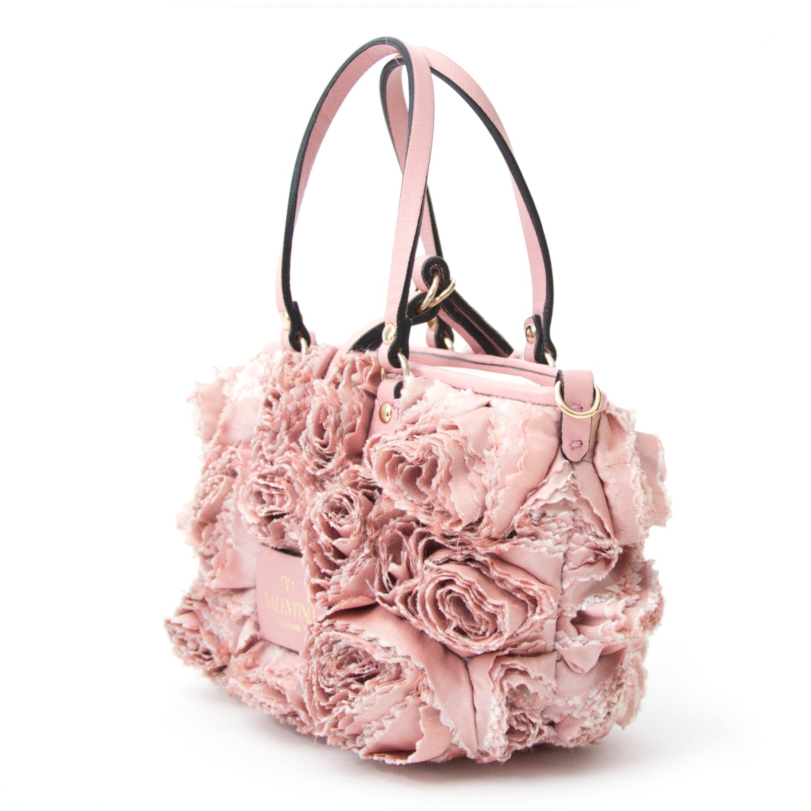 acheter en lign epour le meilleur prix Valentino Mini Pink Rosette Shoulder Bag
