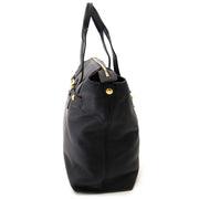 Bent u op zoek naar een authentieke Versace Black Pebbled Leather Medusa Shopping Tote?