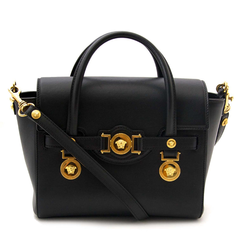 Versace Black Signature Crossbody Bag