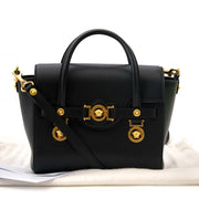 Versace Black Signature Crossbody Bag
