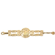 acheter en ligne seconde main Versace Gold Tone Medusa Bracelet