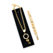 Authentic necklace and bracelet Versace at Labellov