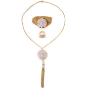 acheter en ligne comme neuf Versace Necklace, Bracelet & Ring Medusa Head Set