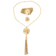 Buy your authentic Versace Gold Medusa Jewelry Set of Three for the best price