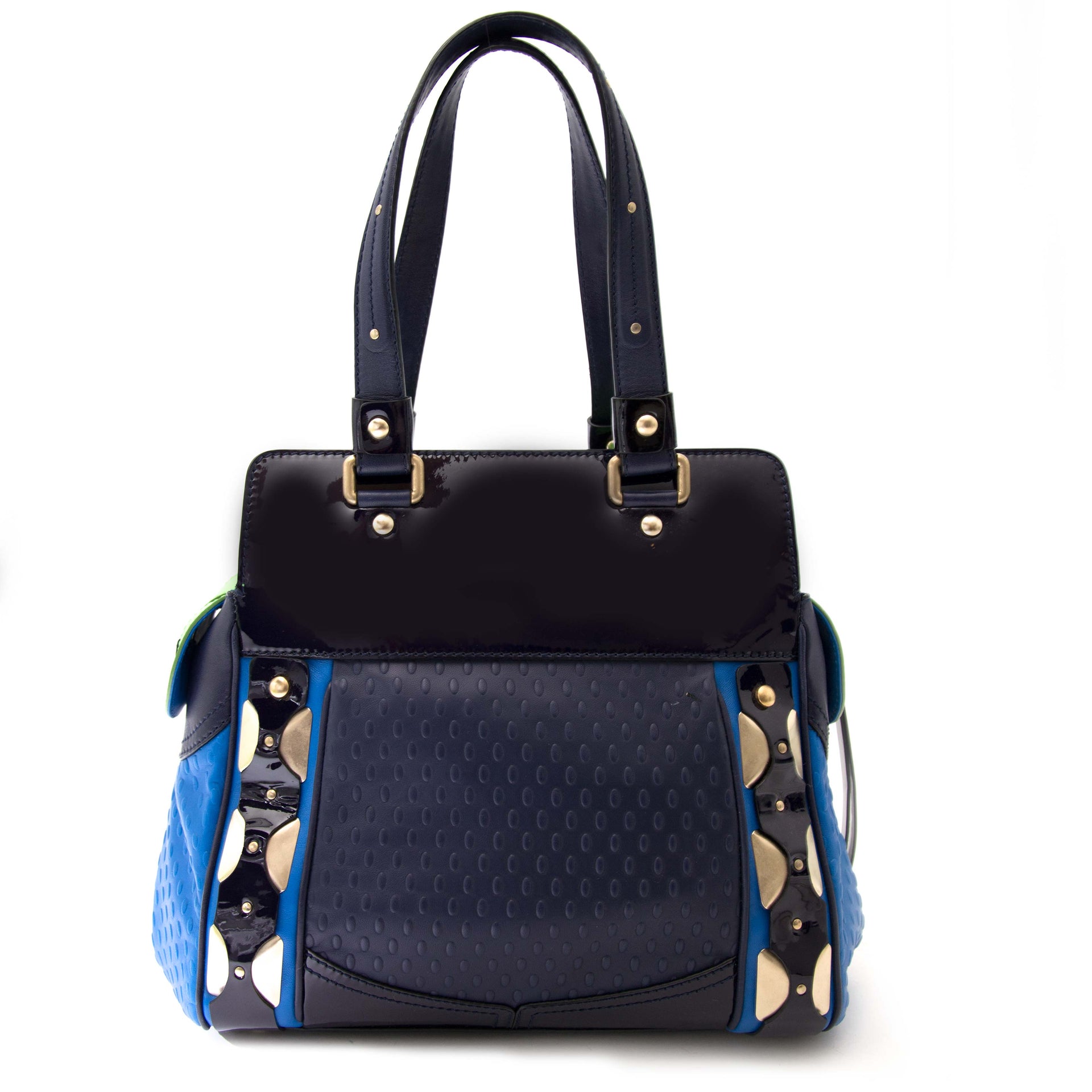 Versace Colorblock Shoulder Bag kopen