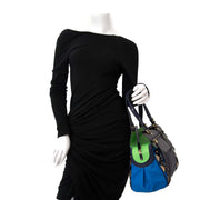 Acheter secur en ligne Versace Colorblock Shoulder Bag chez Labellov